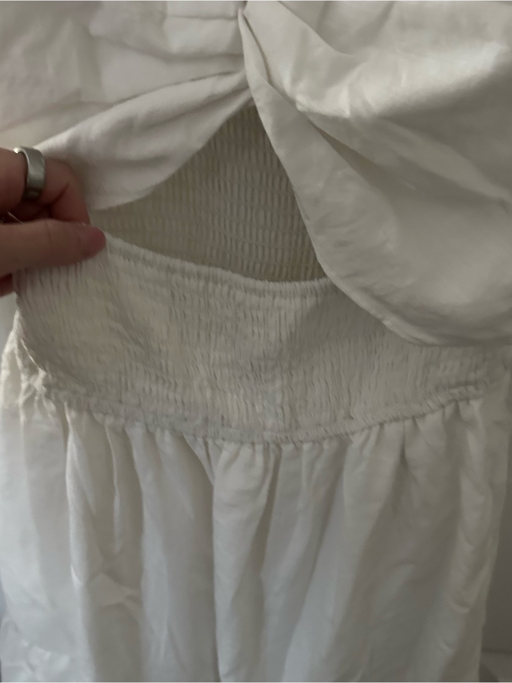 White Maxi Dress - Picture 2 of 11